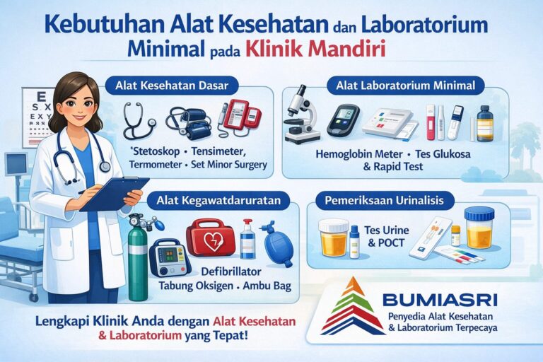 infographic kebutuhan alat laboratorium klinik mandiri